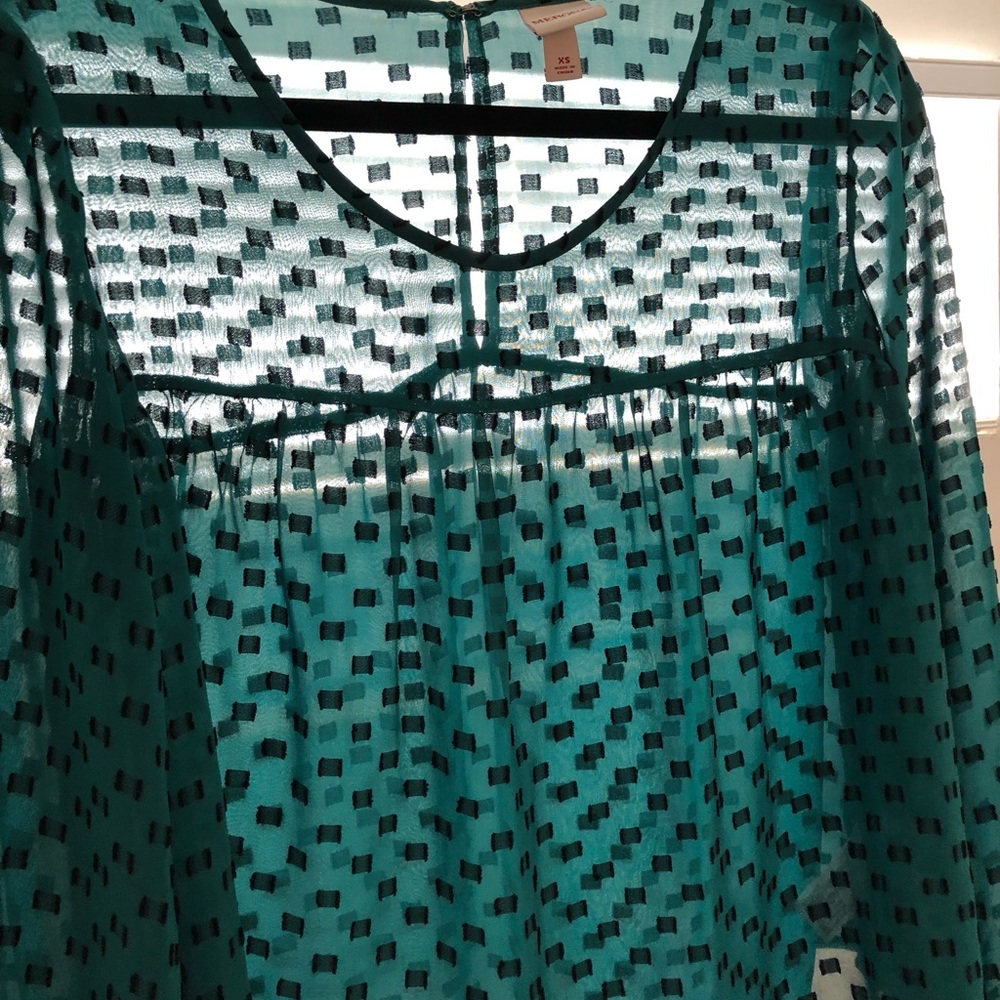 Cute sheer top